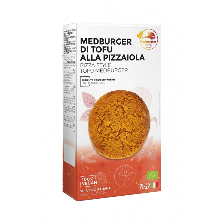 ΦΥΤΙΚΟ ΜΠΙΦΤΕΚΙ ΑΠΟ ΤΟΦΟΥ ΤΥΠΟΥ ΠΙΤΣΑ BIO 180g Vegan