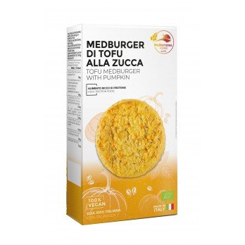 ORGANIC TOFU MEDBURGER WITH PUMPKIN 180g