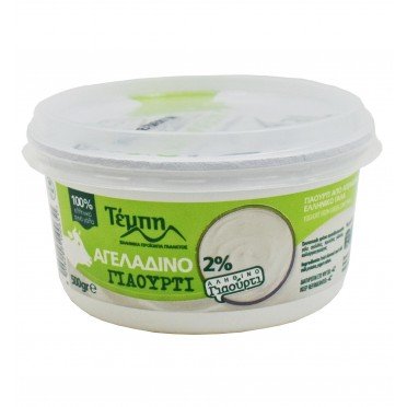 ΓΙΑΟΥΡΤΙ ΑΓΕΛΑΔΙΝΟ ΣΤΡΑΓΓΙΣΤΟ 2% ΛΙΠΑΡΑ 500g