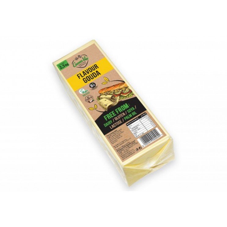 Gouda block alternative cheese 2,5 kg Vegan