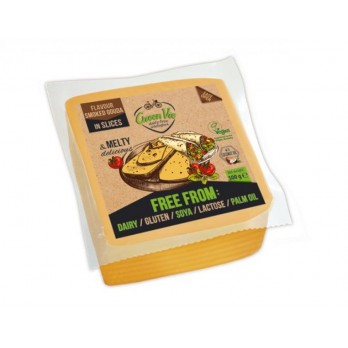 Gouda smoked slices alternative cheese bulk 1 kg Gouda smoked slices alternative cheese bulk 1 kg