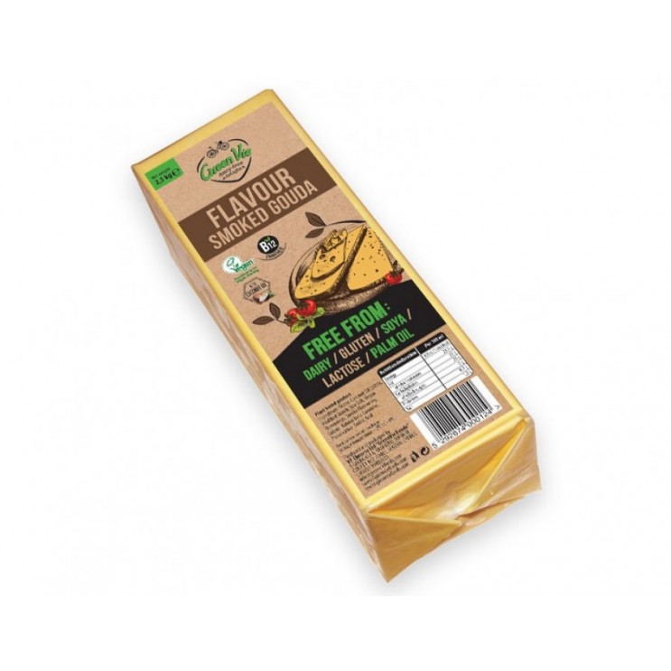 Gouda smoked block alternative cheese 2,5 kg Vegan