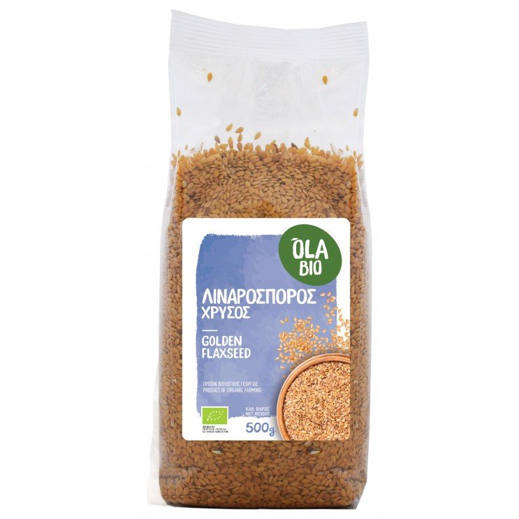 ΛΙΝΑΡΟΣΠΟΡΟΣ ΧΡΥΣΟΣ ΒΙΟ 500g Σπόροι