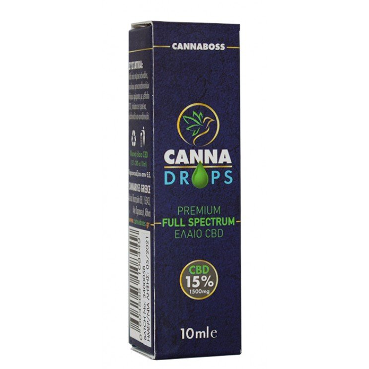 ΕΛΑΙΟ CBD 15% 10ml