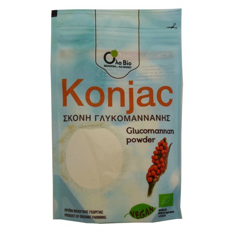 KONJAK GLUCOMANNAN ΣΚΟΝΗ ΒΙΟ 100g Superfoods KONJAK GLUCOMANNAN ΣΚΟΝΗ ΒΙΟ 100g Superfoods