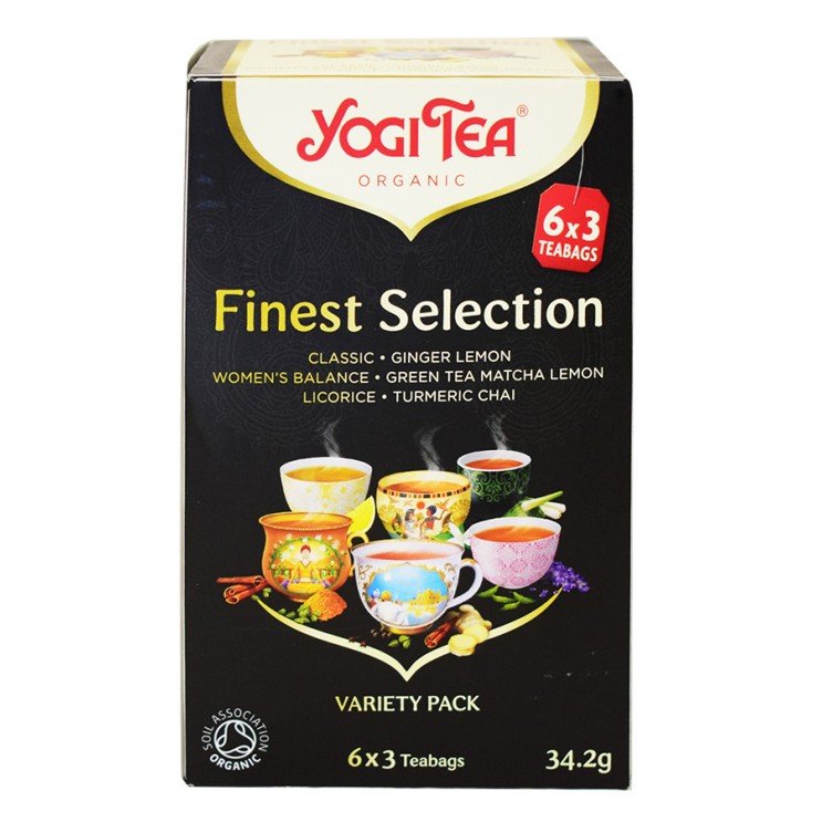 YOGI TEA FINEST SELECTION ΒΙΟ 34,2g Vegan