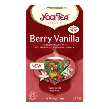 YOGI TEA BERRY VANILLA ΒΙΟ 34g