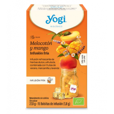 YOGI PEACH-MANGO - COLD BREW ΒΙΟ 27g