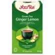 YOGI TEA GREEN TEA GINGER LEMON ΒΙΟ 30,6g Yogi Tea