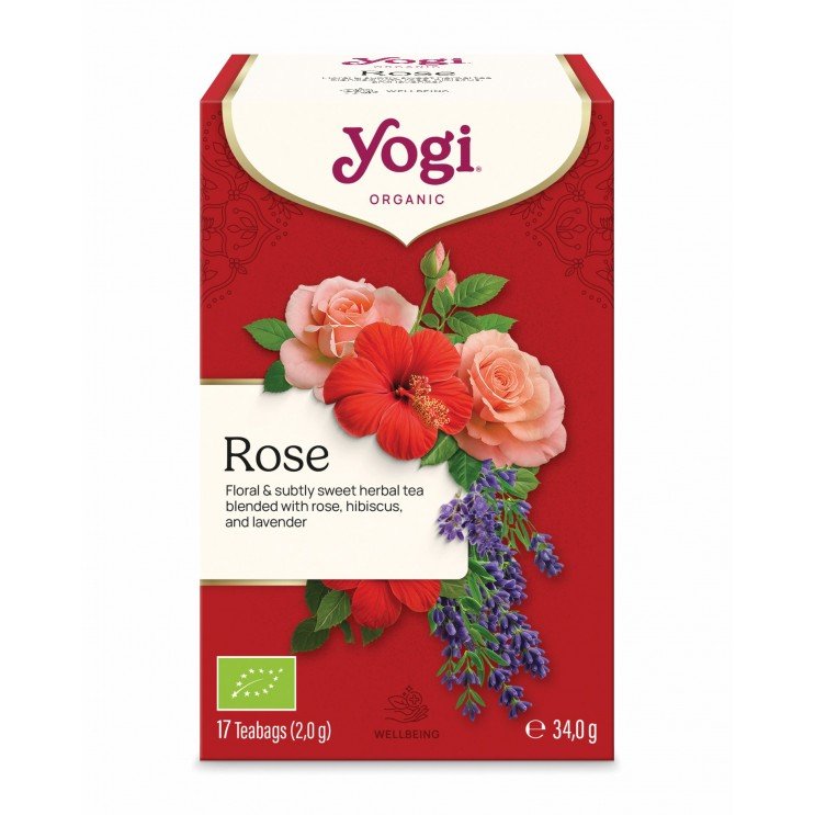 YOGI TEA ROSE ΒΙΟ 34g Yogi Tea