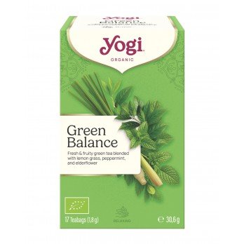 YOGI TEA GREEN BALANCE ΒΙΟ 30,6g