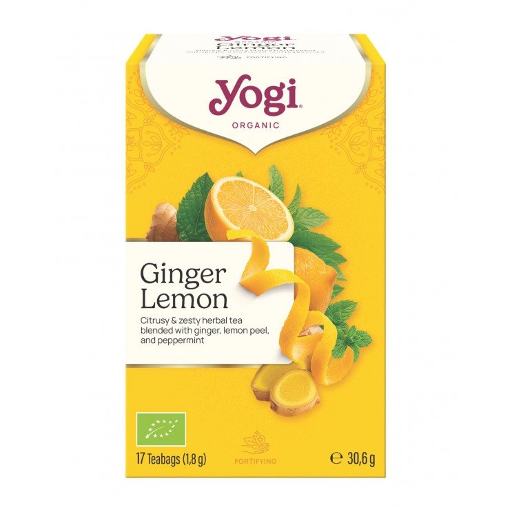 YOGI TEA GINGER LEMON ΒΙΟ 30,6g