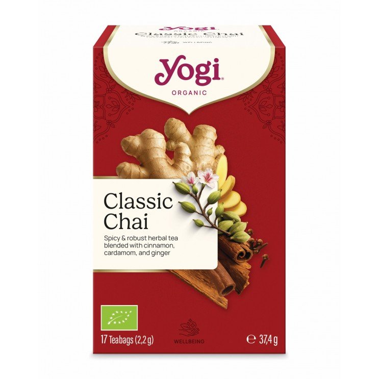 YOGI TEA CLASSIC CHAI ΒΙΟ 37,4g YOGI TEA CLASSIC CHAI ΒΙΟ 37,4g