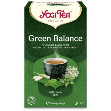 YOGI TEA GREEN BALANCE ΒΙΟ 30,6g