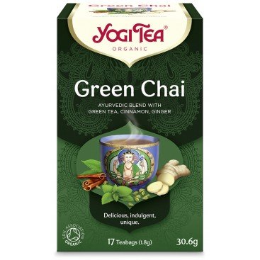 YOGI TEA GREEN CHAI ΒΙΟ 30,6g