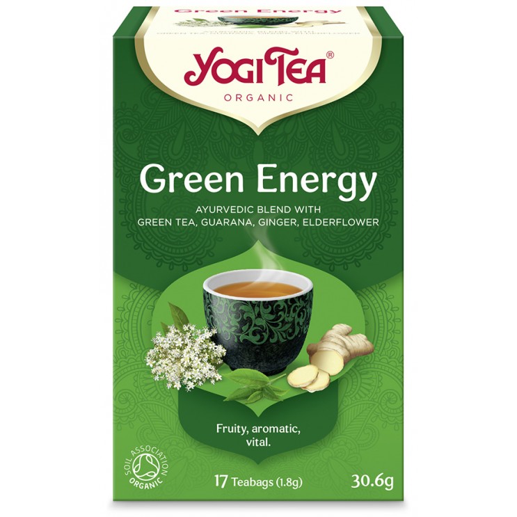 YOGI TEA GREEN ENERGY ΒΙΟ 30,6g