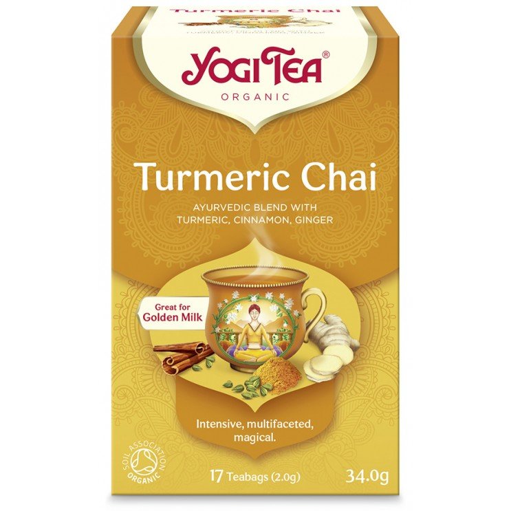YOGI TEA TURMERIC CHAI ΒΙΟ 34g Yogi Tea