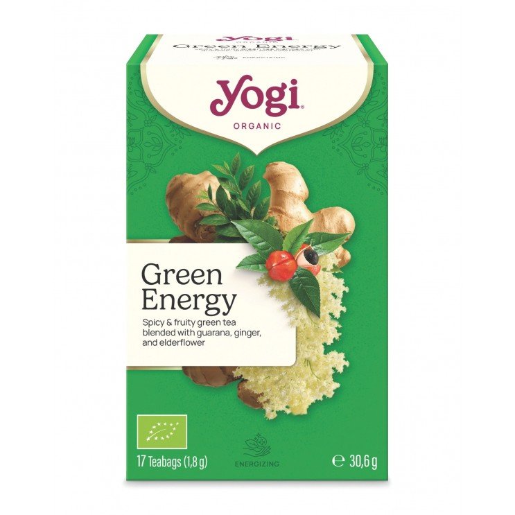 YOGI TEA GREEN ENERGY ΒΙΟ 30,6g YOGI TEA GREEN ENERGY ΒΙΟ 30,6g