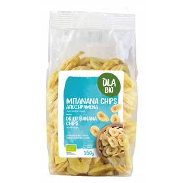 ΜΠΑΝΑΝΑ CHIPS ΒΙΟ ΧΩΡΙΣ ΠΡΟΣΘ. ΖΑΧΑΡΗΣ 150g
