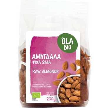 ΑΜΥΓΔΑΛΑ ΕΛΛΗΝΙΚΑ ΒΙΟ (ΑΜΥΓΔΑΛΟΨΙΧΑ) 200g
