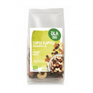 ΑΝΑΜΕΙΚΤΟΙ ΞΗΡΟΙ ΚΑΡΠΟΙ ΒΙΟ 200g