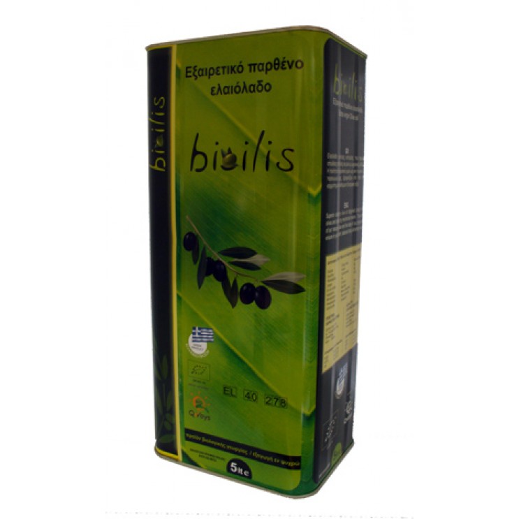 ΕΛΑΙΟΛΑΔΟ ΗΛΕΙΑΣ ΒΙΟ 5LT Μπακαλική