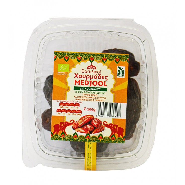 ΧΟΥΡΜΑΔΕΣ MEDJOOL ΜΕ ΠΥΡΗΝΑ ΒΙΟ 200ΓΡ 2016
