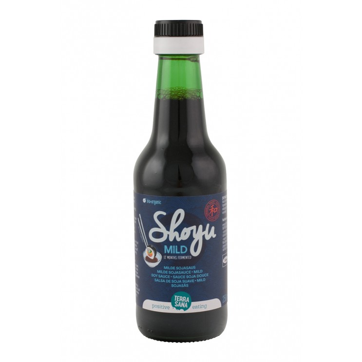 ΣΑΛΤΣΑ ΣΟΓΙΑΣ SHOYU ΒΙΟ 250ml Vegan