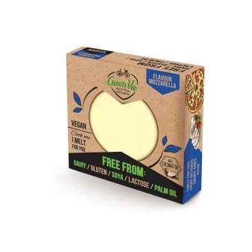 Green vie mozzarella block 250g Green vie mozzarella block 250g