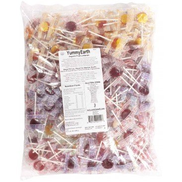 LOLLIPOPS FRUIT BULK (100PIECES) BIO 620g